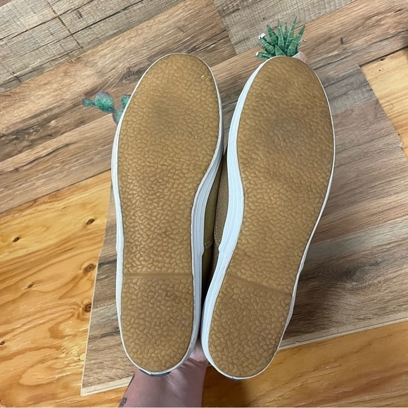 Keds metallic gold sneakers Taylor Era style - Picture 6 of 7